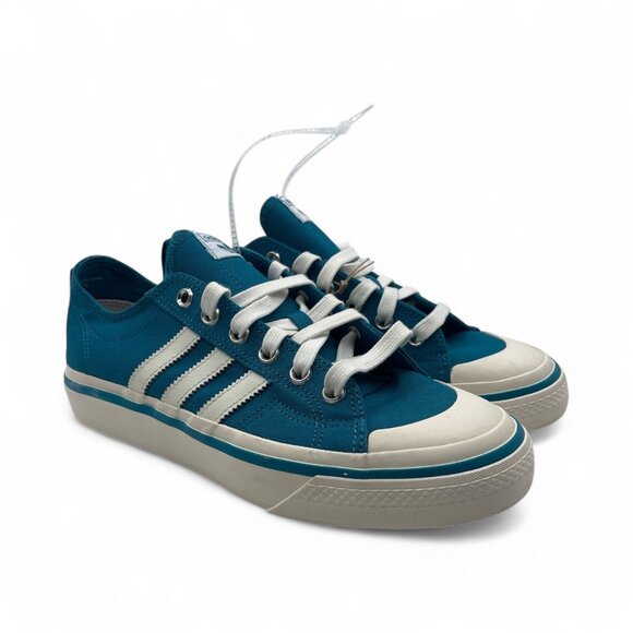 Adidas Originals Nizza RF 74 Casual Shoes Sneakers Canvas [HQ8566] Men’s SZ 8 - Picture 2 of 7